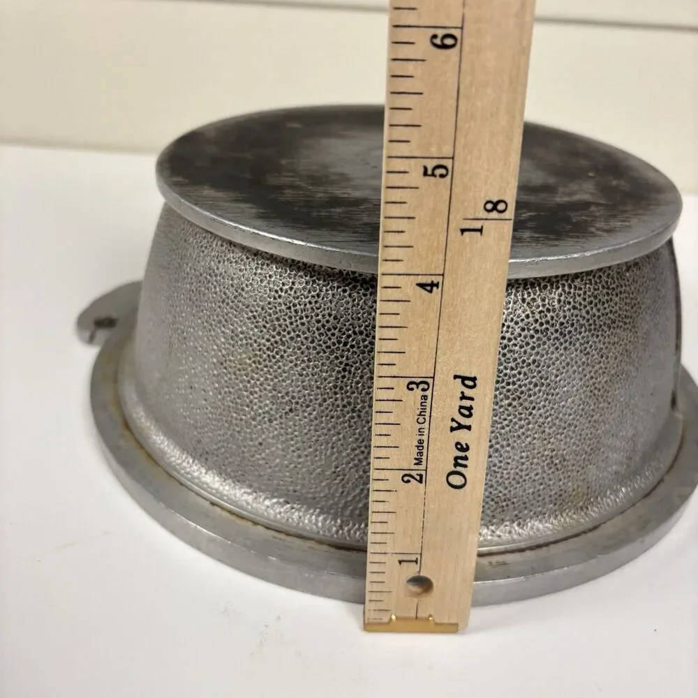 Vintage Guardian Service Cookware Hammered Cast Aluminum Pot & Lid Set Of 5
